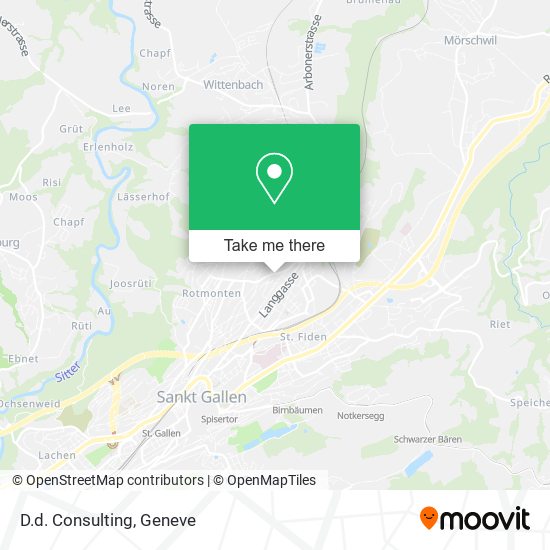 D.d. Consulting map