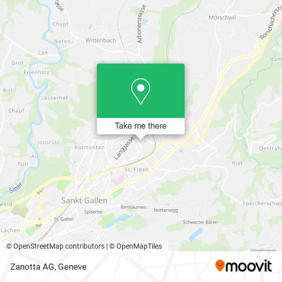 Zanotta AG map