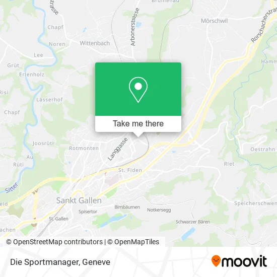 Die Sportmanager map
