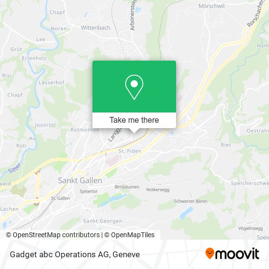 Gadget abc Operations AG map
