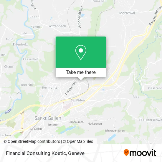 Financial Consulting Kostic map