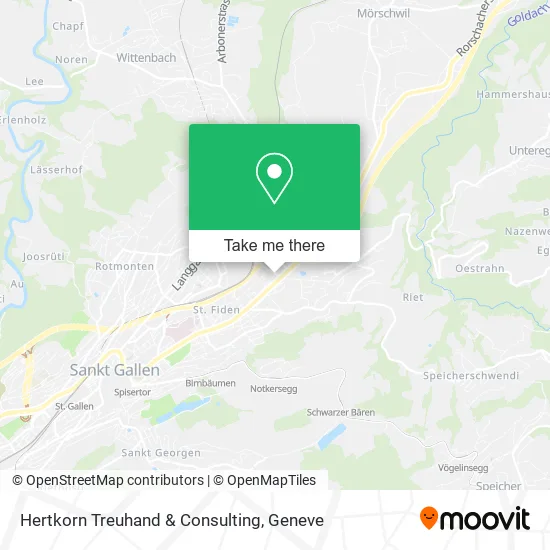 Hertkorn Treuhand & Consulting map