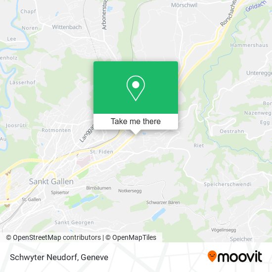 Schwyter Neudorf map