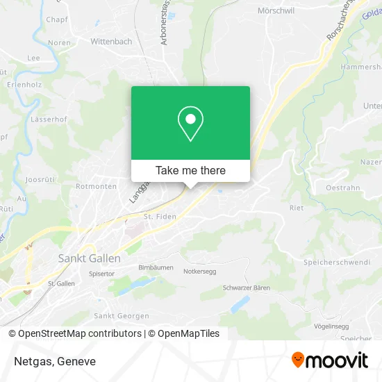 Netgas map