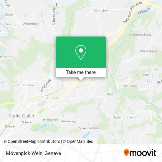 Mövenpick Wein map