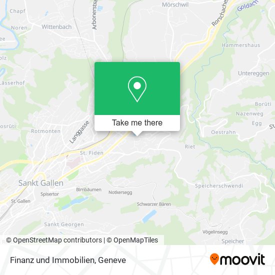 Finanz und Immobilien map