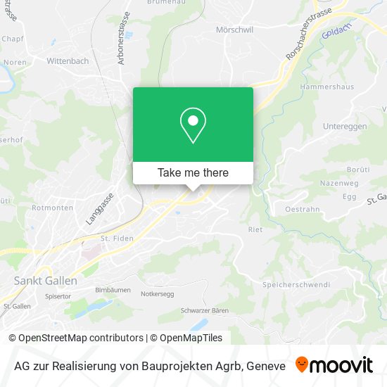 AG zur Realisierung von Bauprojekten Agrb map