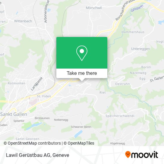 Lawil Gerüstbau AG map