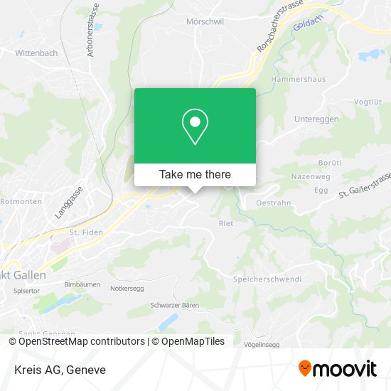 Kreis AG map