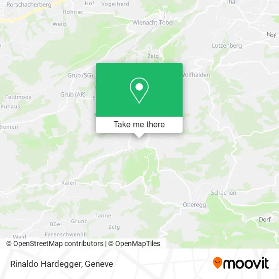 Rinaldo Hardegger map