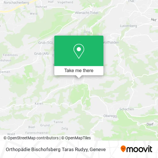 Orthopädie Bischofsberg Taras Rudyy map