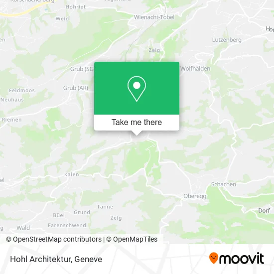 Hohl Architektur map