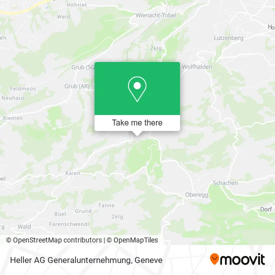 Heller AG Generalunternehmung map