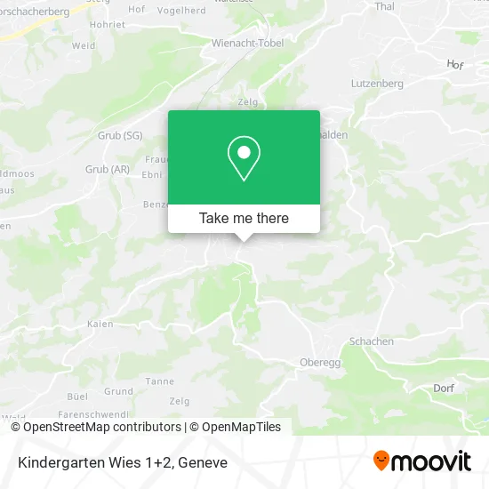 Kindergarten Wies 1+2 map