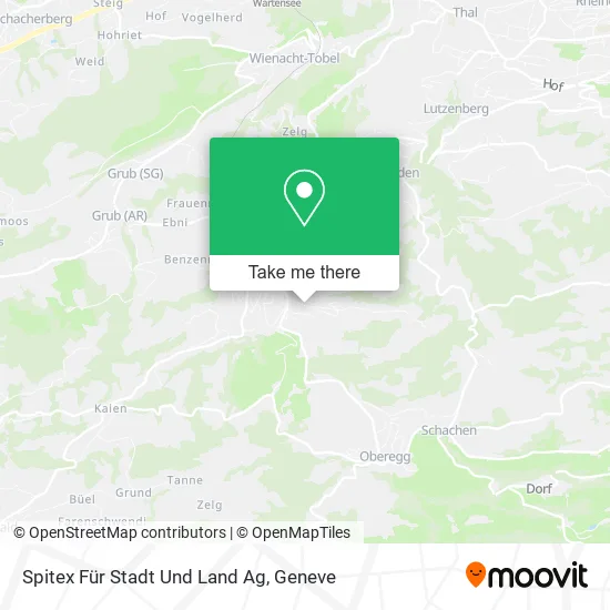 Spitex Für Stadt Und Land Ag map