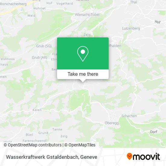 Wasserkraftwerk Gstaldenbach map
