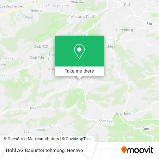 Hohl AG Bauunternehmung map