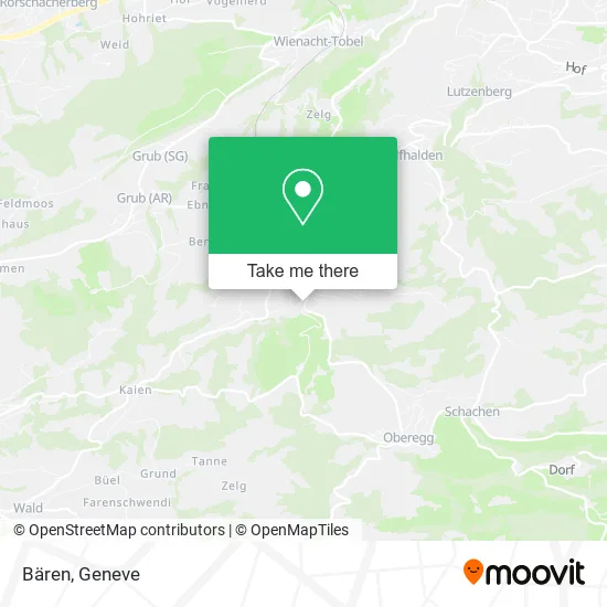 Bären map