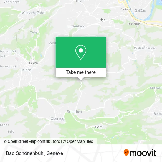 Bad Schönenbühl map