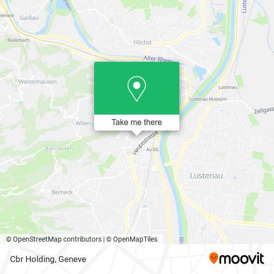 Cbr Holding map