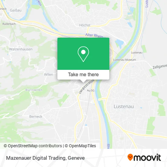 Mazenauer Digital Trading map