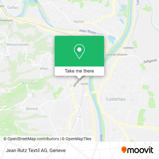 Jean Rutz Textil AG map