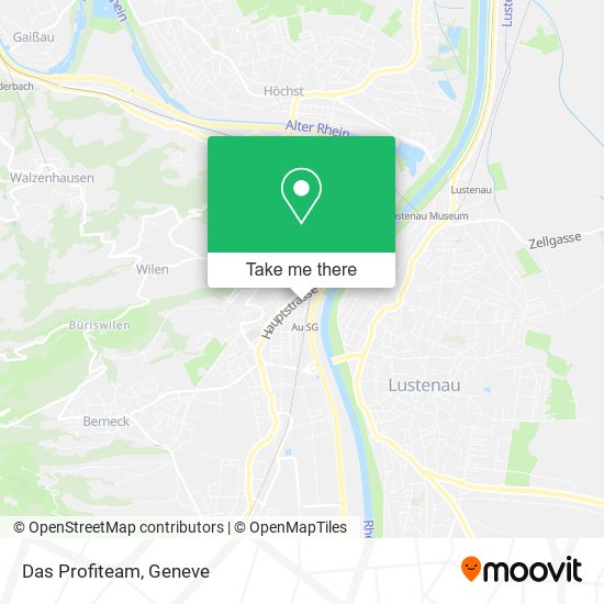 Das Profiteam map