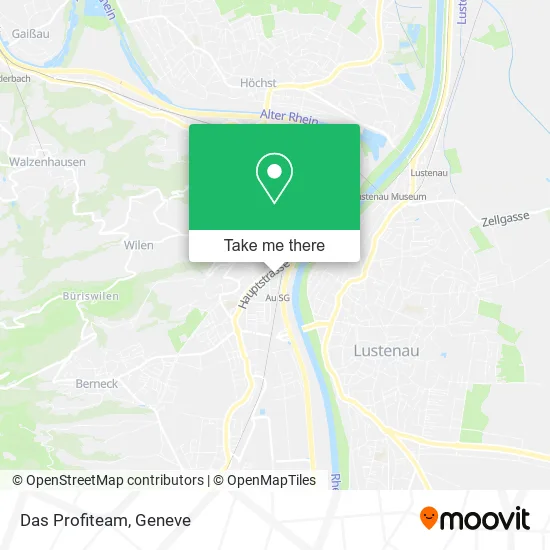 Das Profiteam map