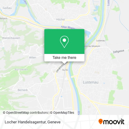 Locher Handelsagentur map