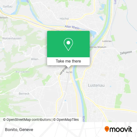 Bonito map