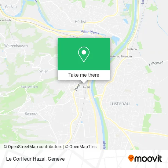 Le Coiffeur Hazal map