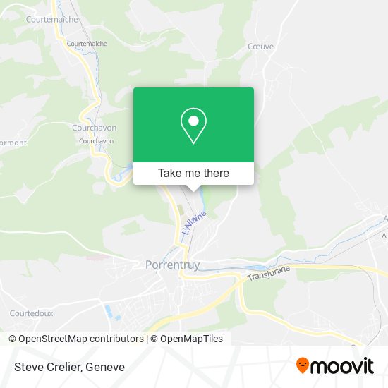 Steve Crelier map