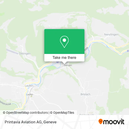 Printavia Aviation AG map