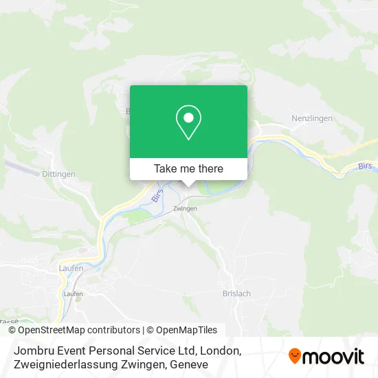 Jombru Event Personal Service Ltd, London, Zweigniederlassung Zwingen map