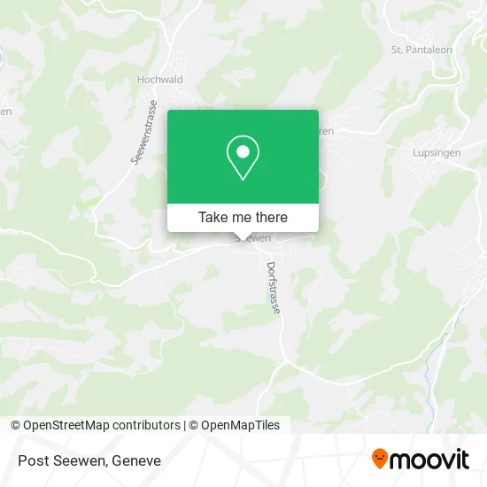 Post Seewen map