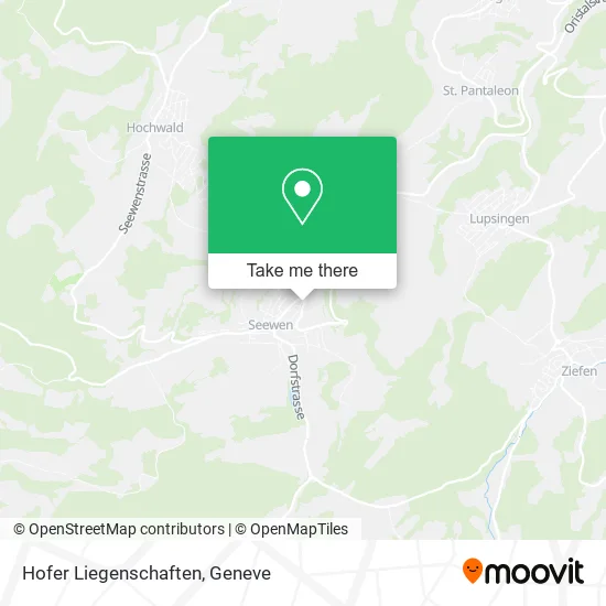 Hofer Liegenschaften map