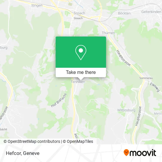 Hefcor map
