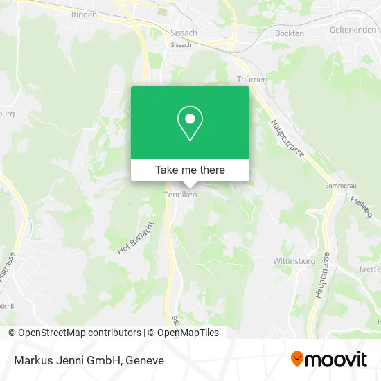 Markus Jenni GmbH map
