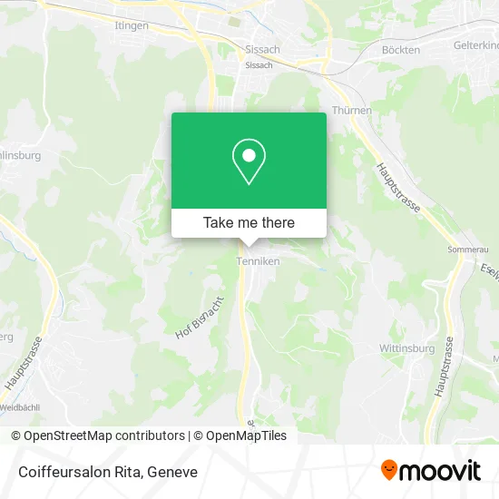 Coiffeursalon Rita map