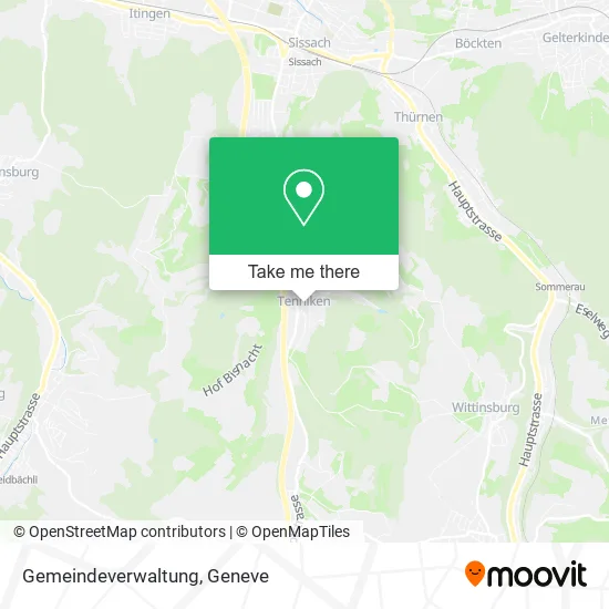 Gemeindeverwaltung map
