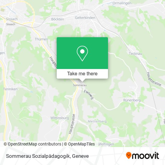 Sommerau Sozialpädagogik map