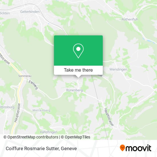 Coiffure Rosmarie Sutter map