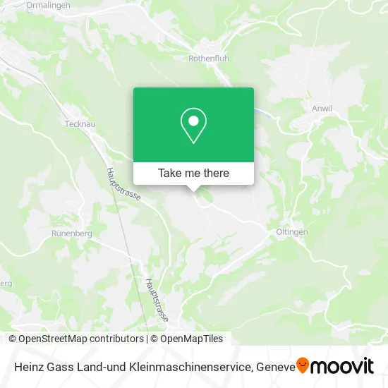 Heinz Gass Land-und Kleinmaschinenservice map