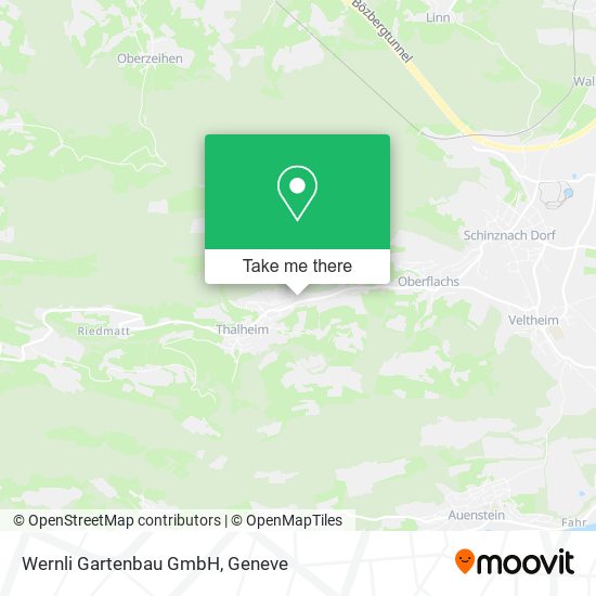 Wernli Gartenbau GmbH map