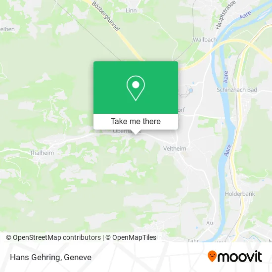 Hans Gehring map
