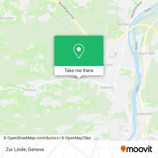 Zur Linde map