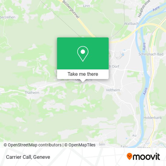 Carrier Call map