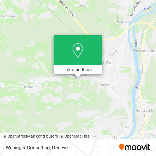 Wehinger Consulting map