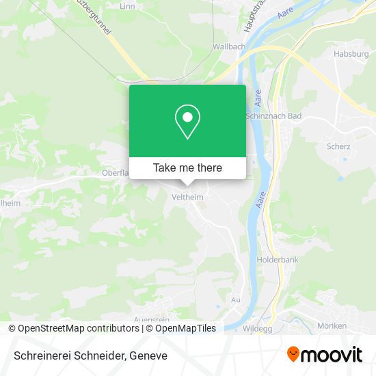 Schreinerei Schneider map