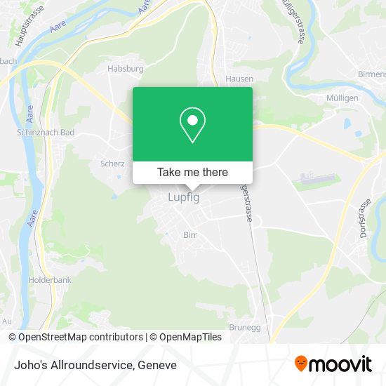 Joho's Allroundservice map